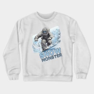 Snow Monster Crewneck Sweatshirt